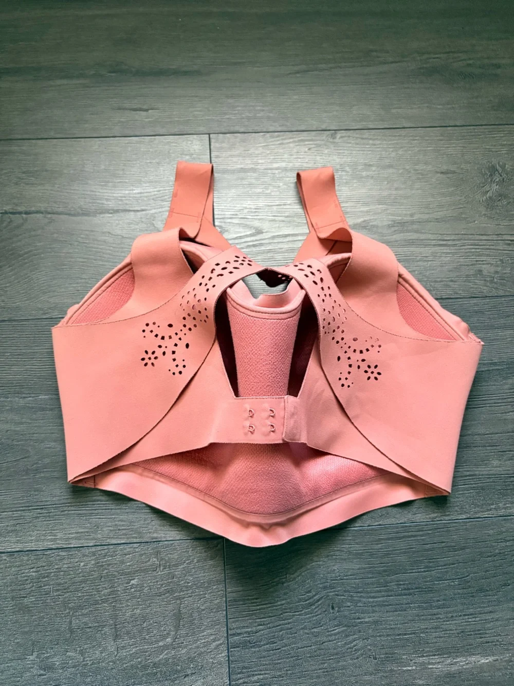 Victoria Sport Angel Max Sports Bra Pink Lined High Support Size 36DDD *READ